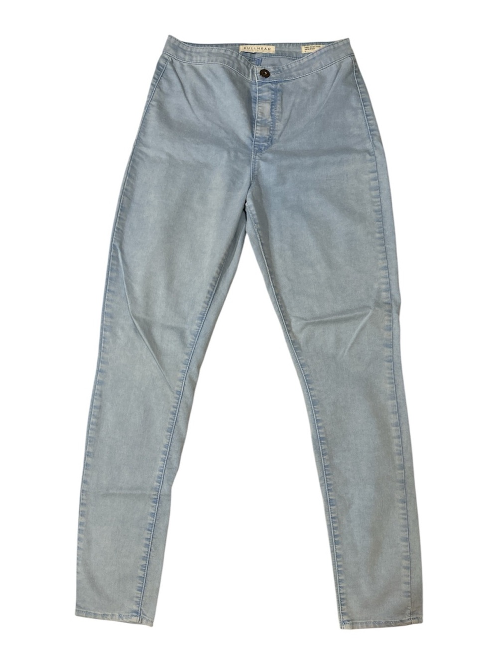 Bullhead Light Wash Women’s Jeans uber High-Rise skinniest sz 9/28x29